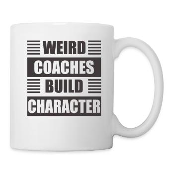 Seltsame Coaches Bilden Charakter Trainer - Tasse - Weiß - Rechts
