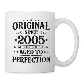 Cadeau d’anniversaire original 2005 Vintage - Mug blanc - blanc - Droite
