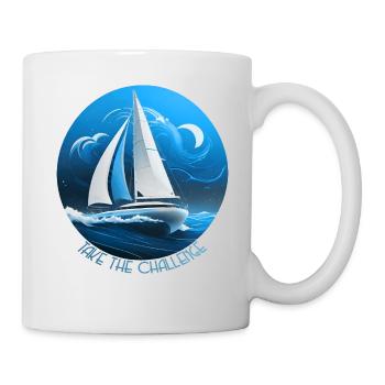 Take the challenge - Mug - white - Right