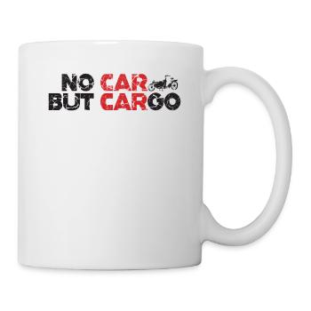 Not a car, but a cargo bike Cargobike - Mug - white - Right