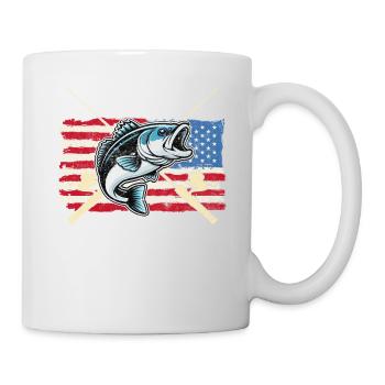 Bass Fish - Mug - white - Right