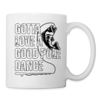 Il faut aimer une bonne pole dance - Mug blanc - blanc - Droite