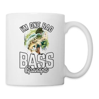 Je suis un grand-père de mauvaise basse - Mug blanc - blanc - Droite