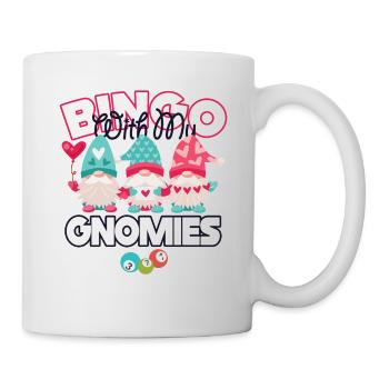 Bingo avec mes gnomies Bingo amusant - Mug blanc - blanc - Droite