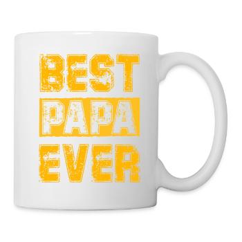 Bester Papa aller Zeiten - Tasse - Weiß - Rechts