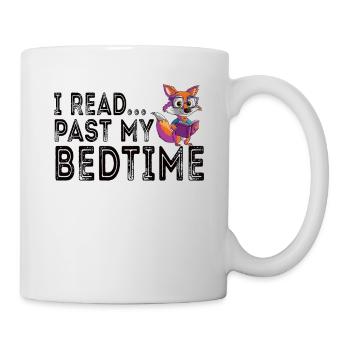 I read after bedtime Lesefuchs - Mug - white - Right