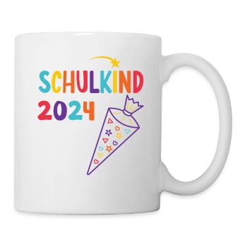 Start of school enrollment school child 2024 - Mug - white - Right