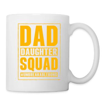 Vater-Tochter-Truppe - Tasse - Weiß - Rechts