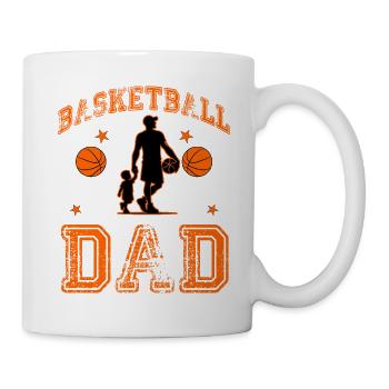 Basketball Dad - Mug - white - Right