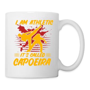 Je suis Athletic ça s’appelle Capoeira - Mug blanc - blanc - Droite