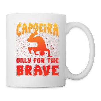 Capoeira only for the brave - Mug - white - Right