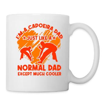 Ich bin ein Capoeira-Vater, genau wie ein normaler Vater - Tasse - Weiß - Rechts