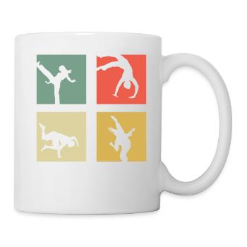 Capoeira - Tasse - Weiß - Rechts