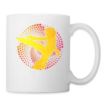 Capoeira - Mug blanc - blanc - Droite