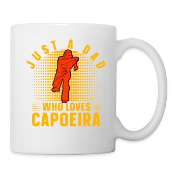 Nur ein Vater, der Capoeira liebt - Tasse - Weiß - Rechts