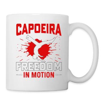 Capoeira freedom in motion - Mug - white - Right