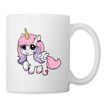 Unicorn with stars - Mug - white - Right