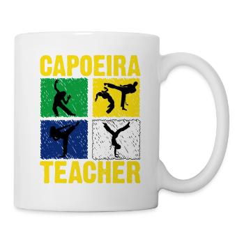Professeur de capoeira - Mug blanc - blanc - Droite