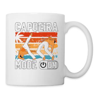 Mode Capoeira activé - Mug blanc - blanc - Droite