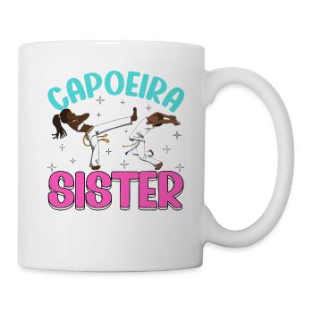Sœur Capoeira - Mug blanc - blanc - Droite