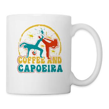 Café et Capoeira - Mug blanc - blanc - Droite