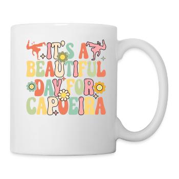 It's a beautiful day for Capoeira - Mug - white - Right