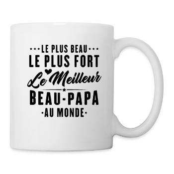 Der beste Vater der Welt - Tasse - Weiß - Rechts