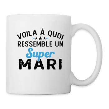 This Is What a Super Funny Husband Looks Like - Mug - white - Right