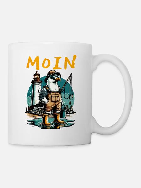 MOIN - Tasse - Weiß