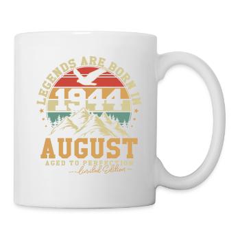 August 1944 Vintage Retro Geburtstag 1944 Geschenk - Mug blanc - blanc - Droite
