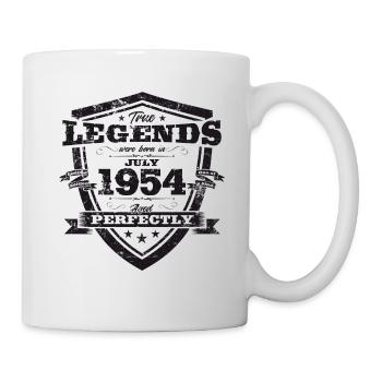 70ème Anniversaire Original 1954 Millésime 1954 - Mug blanc - blanc - Droite