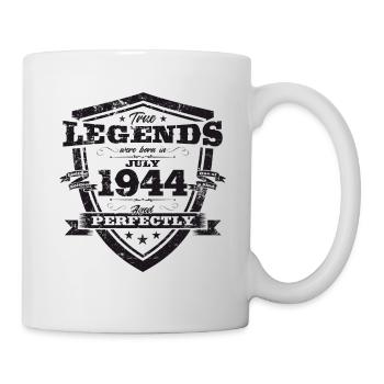 80e anniversaire Original juillet 1944 Né en 1944 - Mug blanc - blanc - Droite
