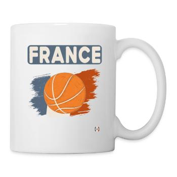 Basketball - Tasse - Weiß - Rechts