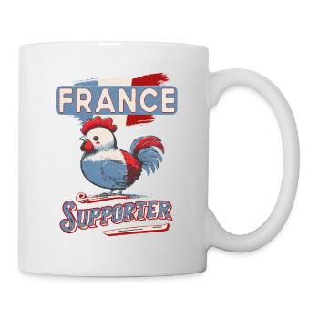 Supporter France Vintage - Mug - white - Right