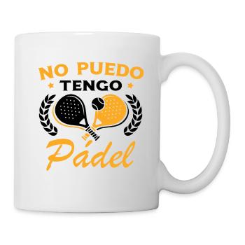 Ich kann nicht, ich habe Padel Tennis Padel Spieler - Tasse - Weiß - Rechts