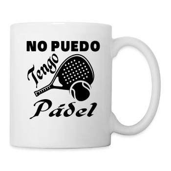 Ich kann keine Padel-Padel-Athleten haben - Tasse - Weiß - Rechts