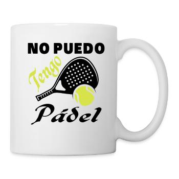 Ich kann keine Padel-Padel-Athleten haben - Tasse - Weiß - Rechts