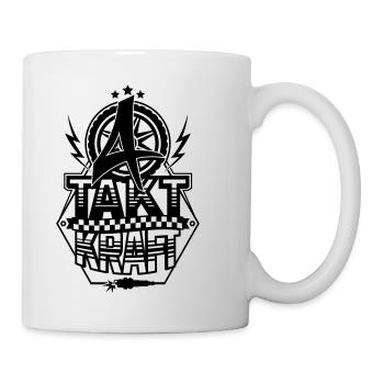 4-Takt-Kraft / Viertaktkraft - Tasse - Weiß - Rechts