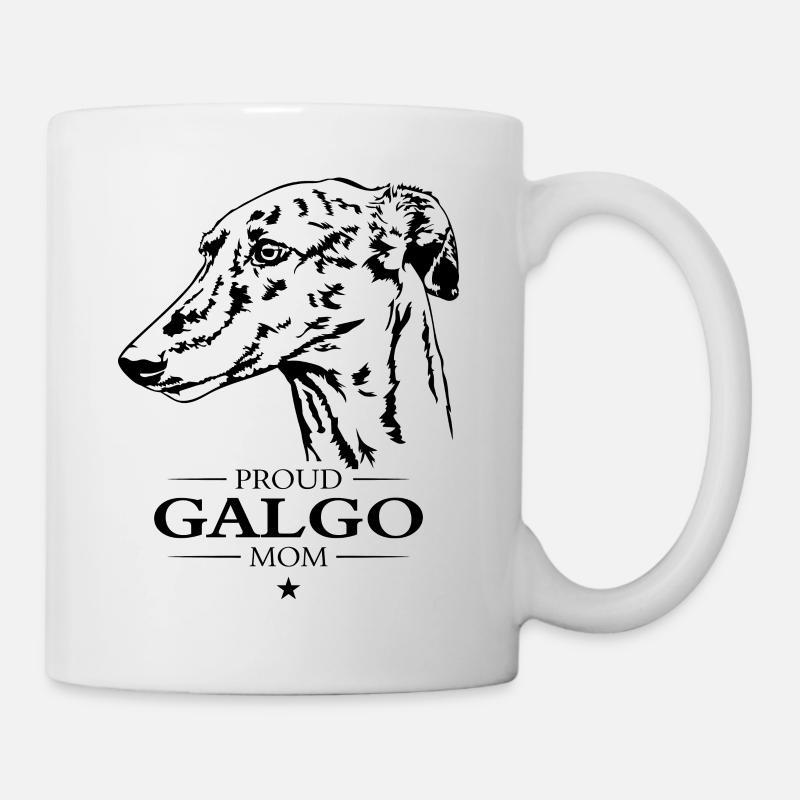 Galgo Mom Hunde Hund Windhund Wilsigns - Tasse - Weiß