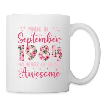 September 1984 Women's 30th Anniversary - Mug - white - Right