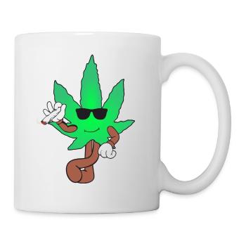 Der Bloom - Cool Bloom Weed Cannabis Marihuana - Tasse - Weiß - Rechts