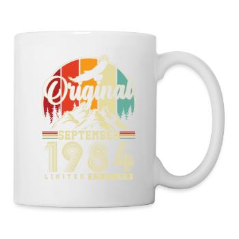 Original Septembre 1984 Vintage Anniversaire - Mug blanc - blanc - Droite