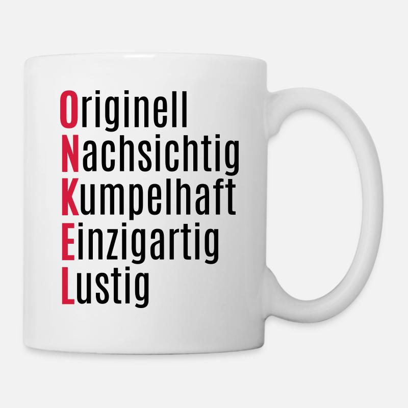 Bester Onkel Geschenk lustige Geschenkidee - Tasse - Weiß