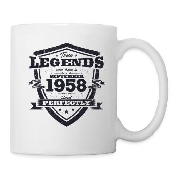 66th Birthday Original August 1958 Born 1958 - Mug - white - Right