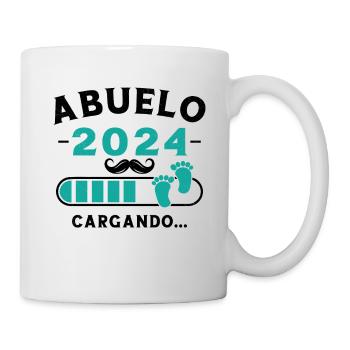 Opa 2024 Wird geladen - Tasse - Weiß - Rechts