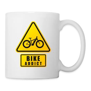 BIKE ADDICT - Mug - white - Right