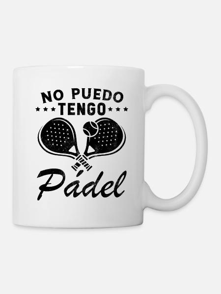 Padel Divertido No Puedo Tengo Padel Padelista - Taza - blanco