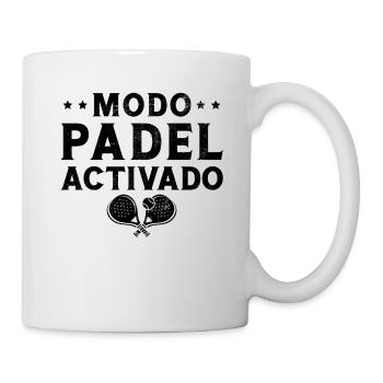 Padel-Modus Aktivierter Spieler Padel - Tasse - Weiß - Rechts