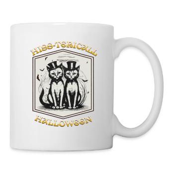 Hissterisches Halloween - Tasse - Weiß - Rechts