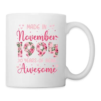 November 1994 30-jähriges Jubiläum der Frauen - Tasse - Weiß - Rechts